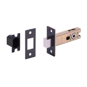 HUNTAĀ® Matt Black 76mm Dead bolt - Rectangular - 5mm