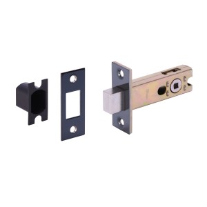 HUNTAĀ® Black Nickel 76mm Dead bolt - Rectangular - 5mm