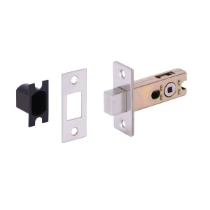 HUNTAĀ® Satin Stainless Steel 63mm Dead bolt - Rectangular - 5mm