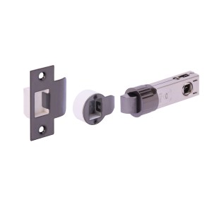 HUNTA® Black Nickel 76mm Bullet Latch - Passage