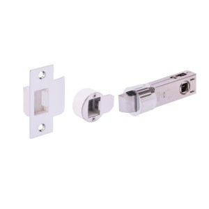 HUNTAĀ® Polished Chrome plated 76mm Bullet Latch - Passage