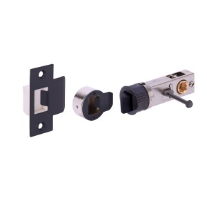 HUNTA® Matt Black 76mm Bullet Latch - Privacy - 20.5mm