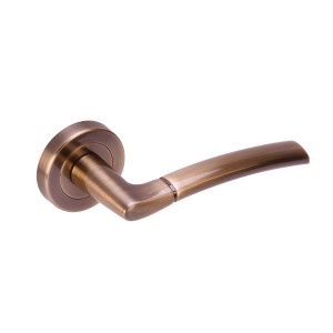 HUNTAĀ® Nemo Lever on rose Antique Bronze Passage