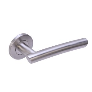 HUNTAĀ® Magna Lever on Rose Satin Stainless Steel