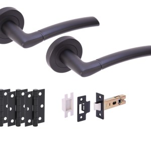 HUNTAĀ® NEMO Matt Black Passage Doorpack (x3 hinges) PREM Latch