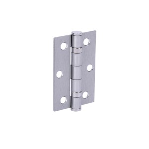HUNTAĀ® 75x50mm Satin chrome 2BB steel butt hinge