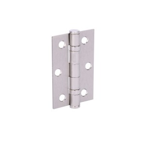 HUNTAĀ® 75x50mm Satin nickel 2BB steel butt hinge