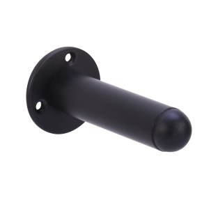 HUNTAĀ® 75mm Matt Black Projecting Door Stop