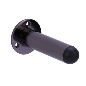 HUNTAĀ® 75mm Black Nickel Projecting Door Stop