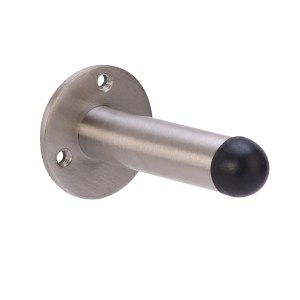 HUNTAĀ® 75mm Satin Nickel plated Projecting Door Stop