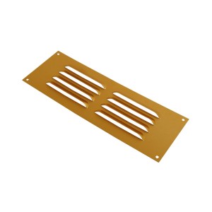 CORE-BULK Louvre vent Gold Anodised 225mmx150mm