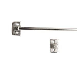 CORE-BULK Tie Rail Satin Chrome 365mm