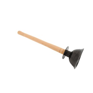 CORE-BULK Wooden Handle Sink Plunger 484mm 120mm Cup