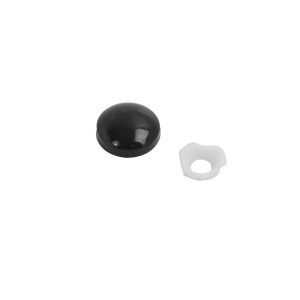 CORE-BULK Click on Screw Cover & Base Black