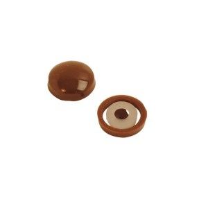 CORE-BULK Click on Screw Cover & Base Brown