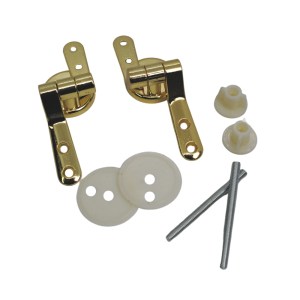 CORE-BULK Toilet seat Hinge set Brass Plated