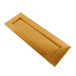 CORE-BULK Victorian Letter Plate Brass 250mmx100mm