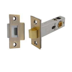 CORE-BULK Premium Rectangular Passage Tubular Latch 71mm (57mm Backset) Antique Brass