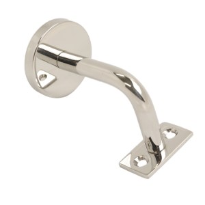 CORE-BULK Handrail Bracket Polished Stainless Steel 75mm