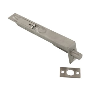 CORE-BULK Flush Bolt Satin Chrome 150mm