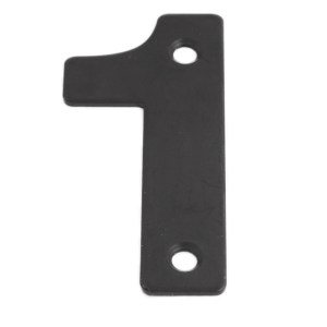ONYX Numeral Figure '1' Matt Black