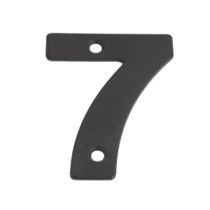 ONYX Numeral Figure '7' Matt Black