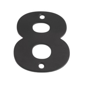 ONYX Numeral Figure '8' Matt Black