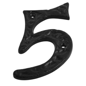 BLACK COUNTRY FOUNDRY Numeral '5' 102mm
