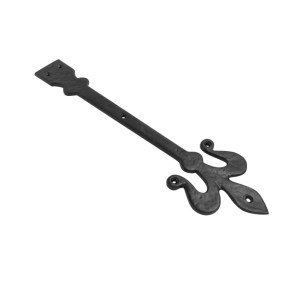 BLACK COUNTRY FOUNDRY Fleur De Lys Hinge front 400x115mm