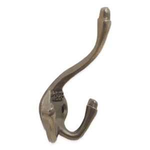 BLACK COUNTRY FOUNDRY Antique Iron Triple Hat & Coat Hook