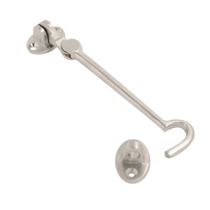 CORE-BULK Cabin Hook Silent Pattern Satin Chrome 100mm