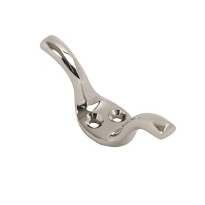 CORE-BULK Cleat Hook Chrome 63mm