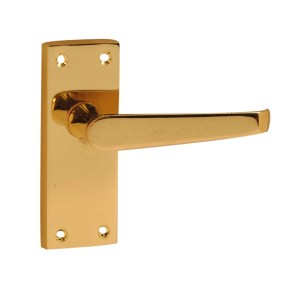 CORE-BULK Victorian Premium Straight lever Latch Brass 40mm x 107mm