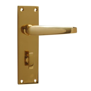 CORE-BULK Victorian Premium Straight Lever Lock Brass Bathroom