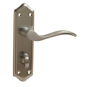 CORE-BULK Turin Lever Lock Satin Chrome Bathroom