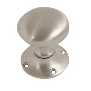 CORE-BULK Rim Knob Set Satin Nickel