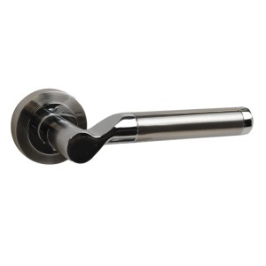 CORE-BULK Ithaca Lever on Rose Chrome/Satin Chrome
