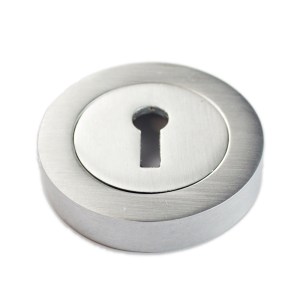 CORE-BULK Escutcheon Keyhole Satin Chrome