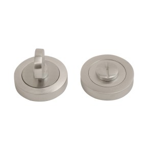 CORE-BULK Bathroom Turn Escutcheon Satin Chrome