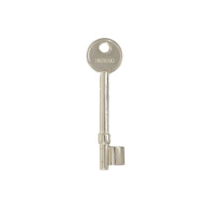 i-CE Locking Systems Key Blank for 3 Lever Locks Nickel Plated
