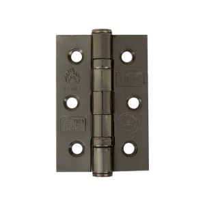 i-CE Locking Systems Mild Steel Ball Bearing Hinge 76mm CE7 Rated Florentine Bronze