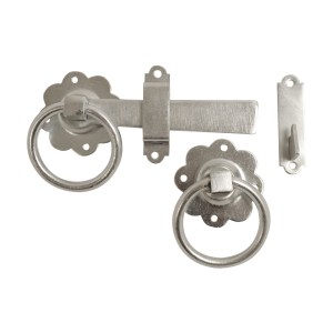 CORE-BULK Plain Ring Gate Latch Plain BZP