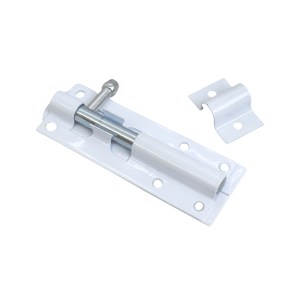 CORE-BULK Steel Tower Bolt White 100mm