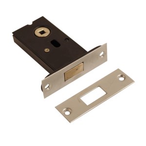 CORE-BULK Deadbolt Polished Satin Chrome 78mm
