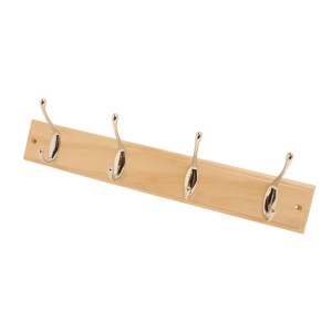 CORE-BULK Hat & Coat Rack Pine - 4 hook CP