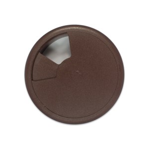 CORE-BULK Cable tidy Desk insert Grommet Dark Brown 60mm