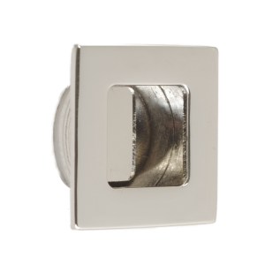 CORE-BULK Recess Door Pull Square Polished Chrome