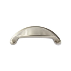 CORE-BULK Modern Cup Drawer Pull Satin Nickel