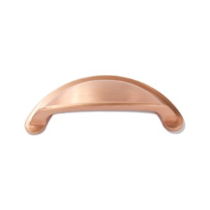 CORE-BULK Modern Cup Drawer Pull Copper