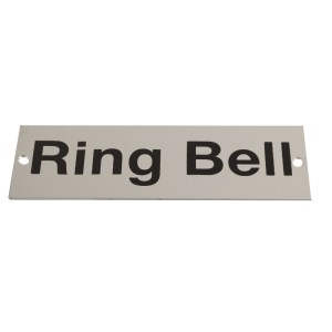 CORE-BULK Sign Screen Printed Ring Bell SAA